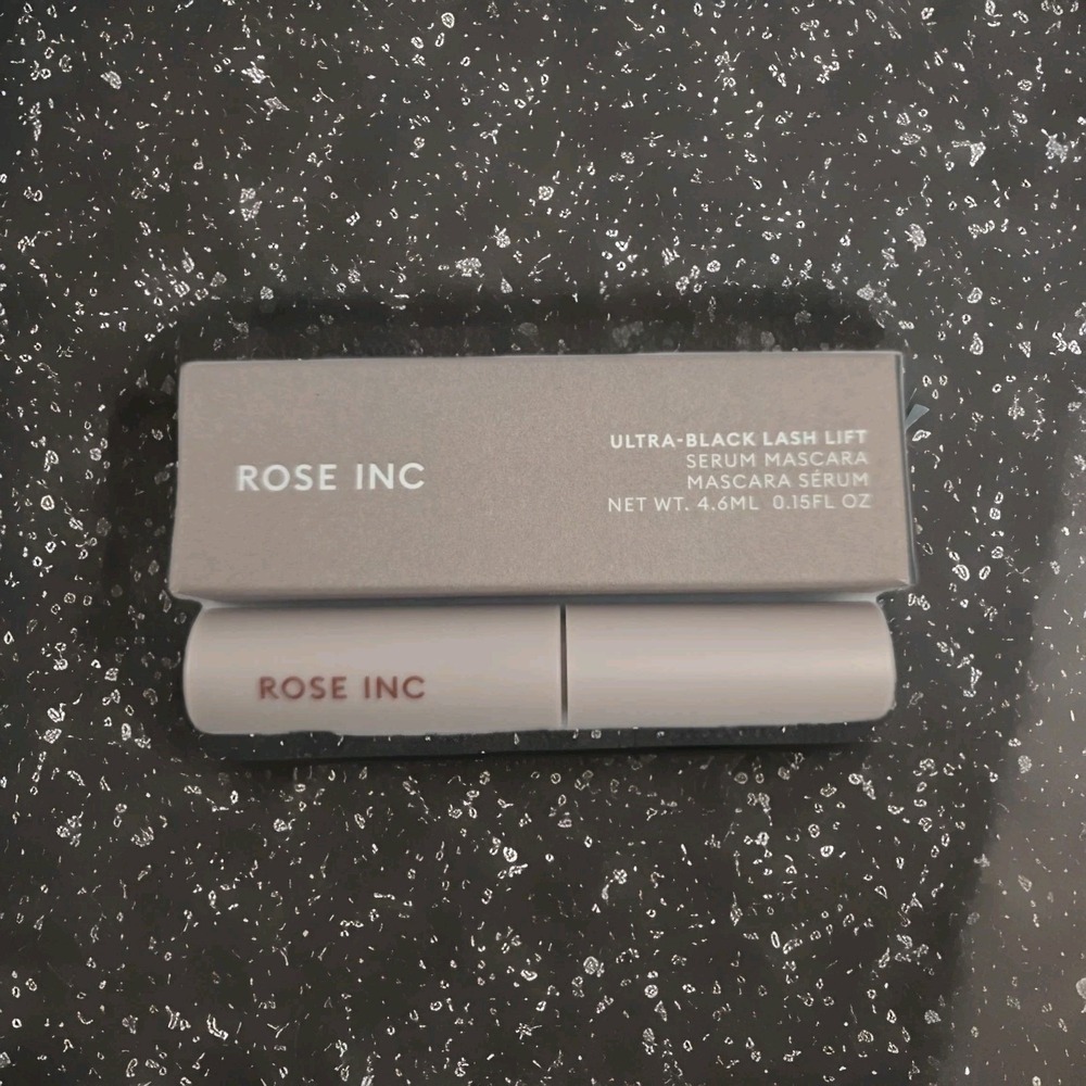 Rose Inc Ultra-Black Lash Lift Serum Mascara Brand‎ New 4.6ml / .15 Oz
